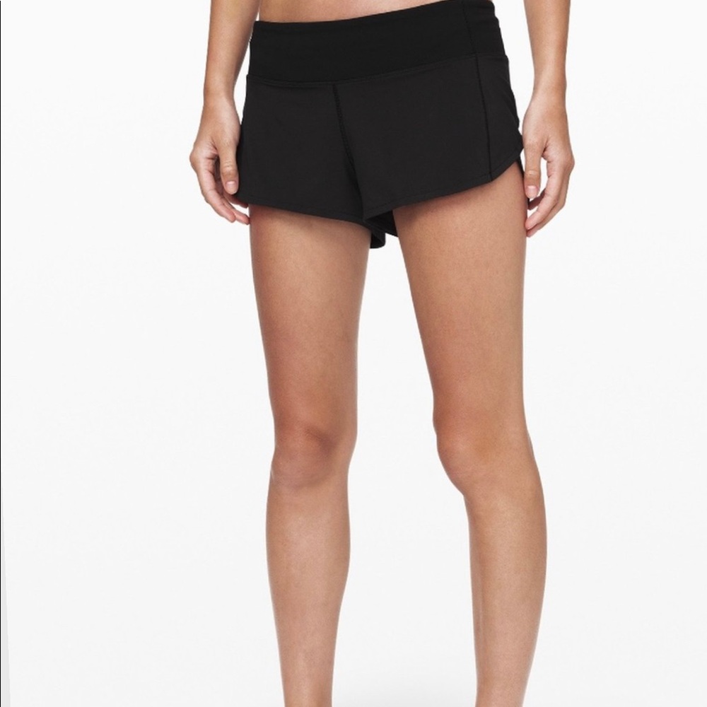 Black Lululemon shorts